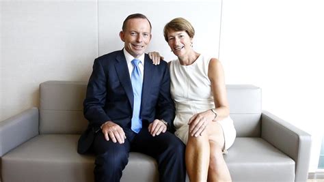 is margie abbott in london with tony|margie and tony abbott.